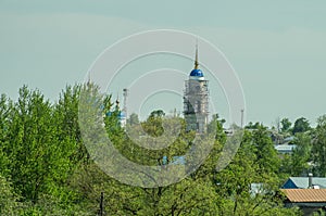St. George monastery in the Russian town of Meshchovsk Kaluga region.